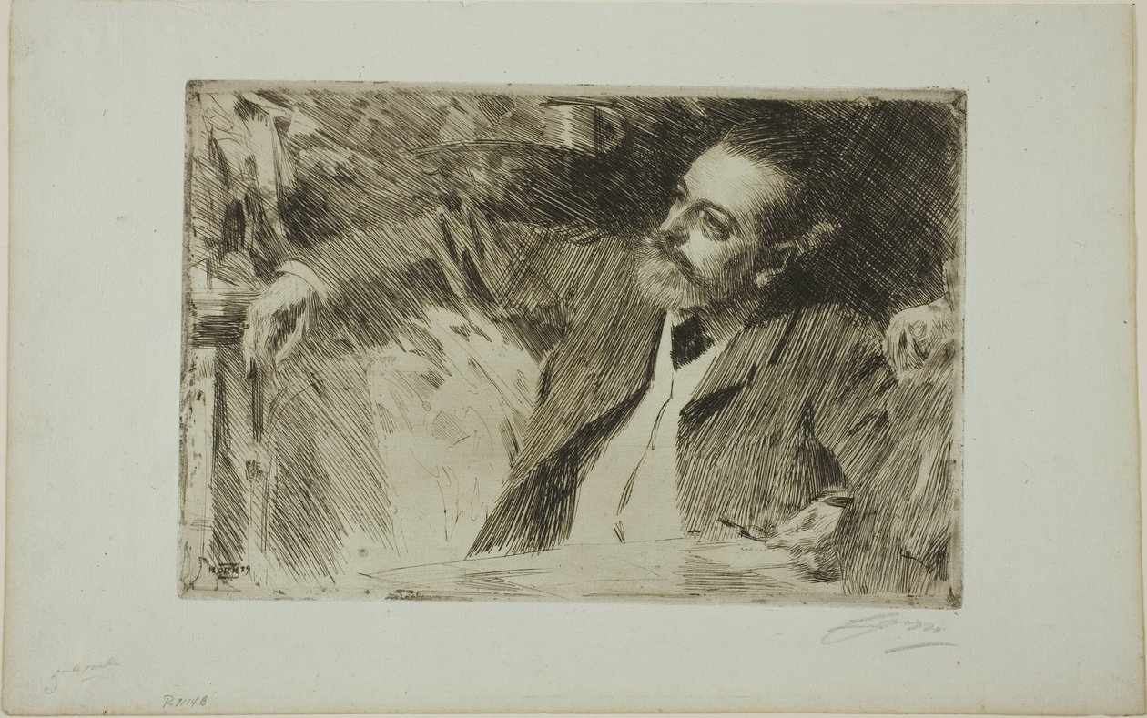 Antonin Proust door Anders Leonard Zorn