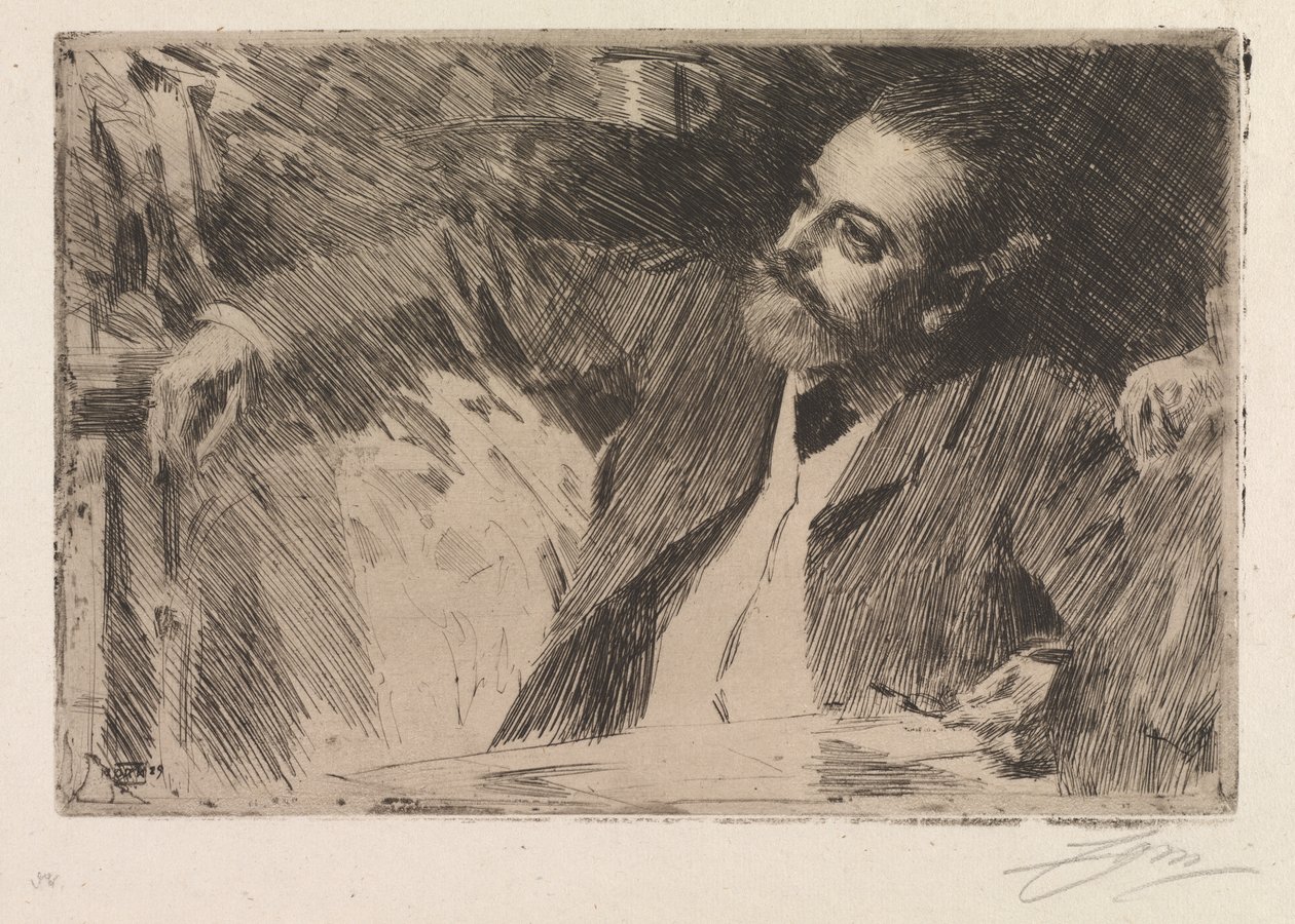 Antonin Proust door Anders Leonard Zorn