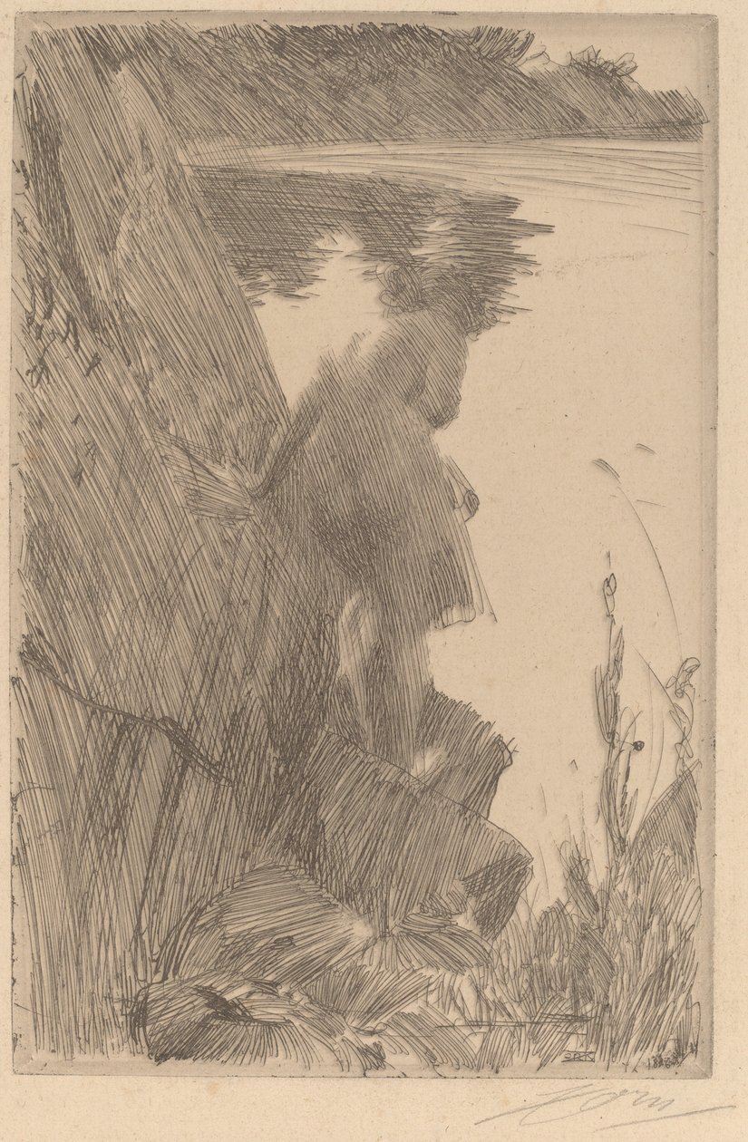 Bader III door Anders Leonard Zorn