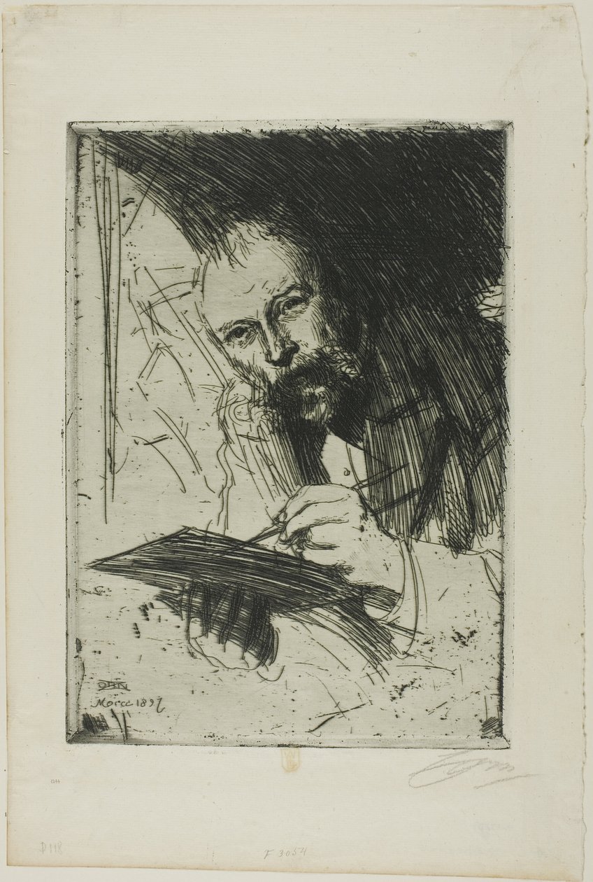 Carl Larsson door Anders Leonard Zorn