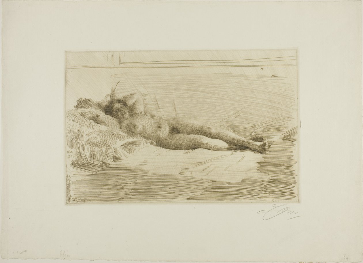 Elin door Anders Leonard Zorn