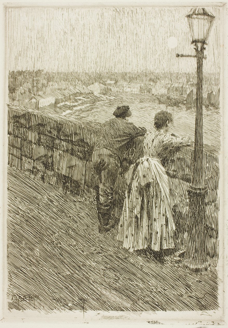 Visser in Saint Ives door Anders Leonard Zorn