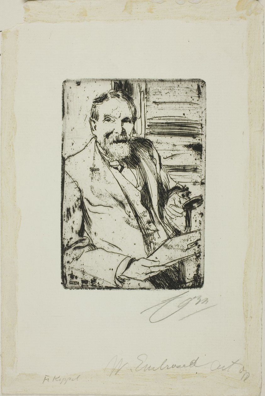 Frederick Keppel II door Anders Leonard Zorn