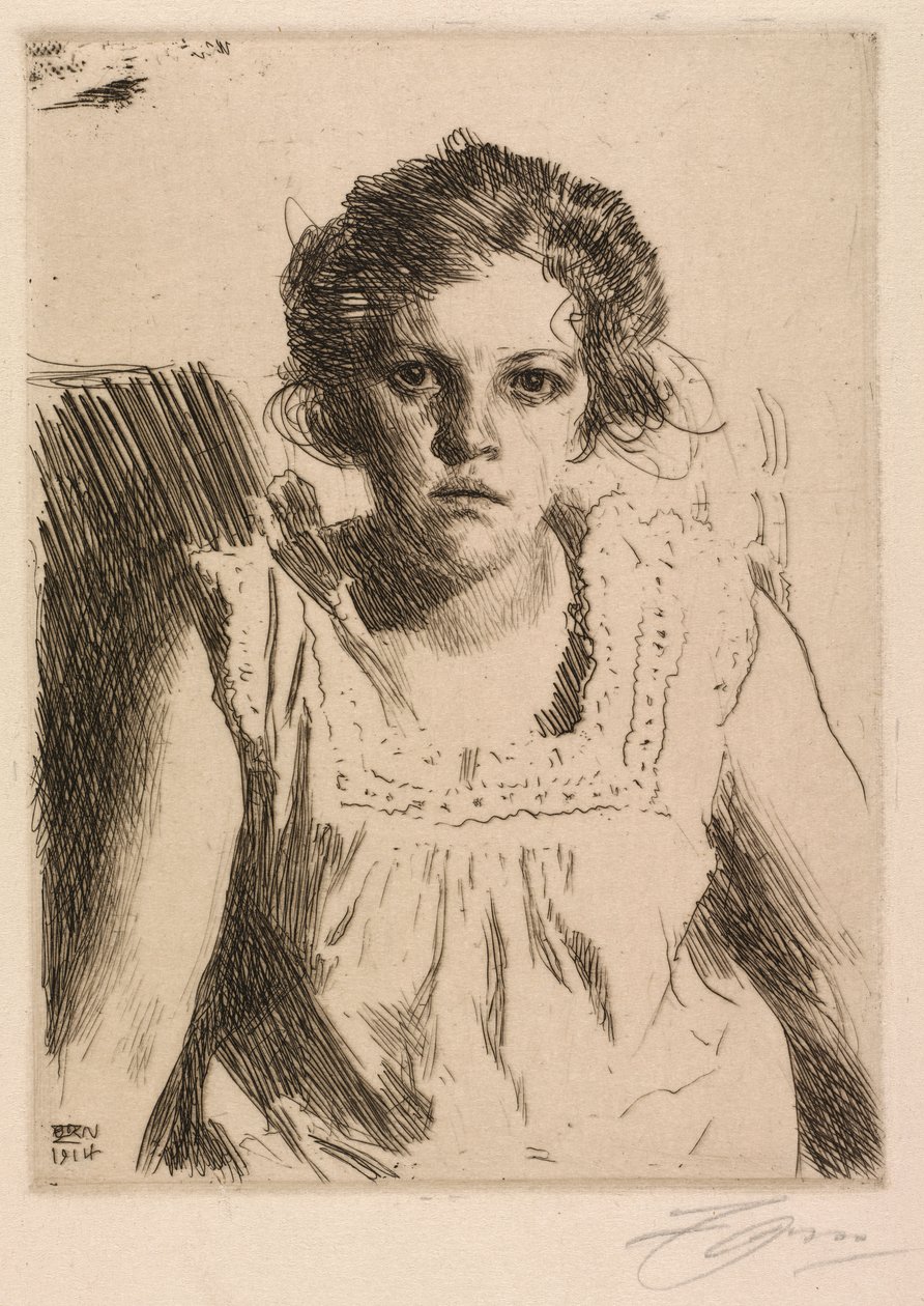 Frida door Anders Leonard Zorn