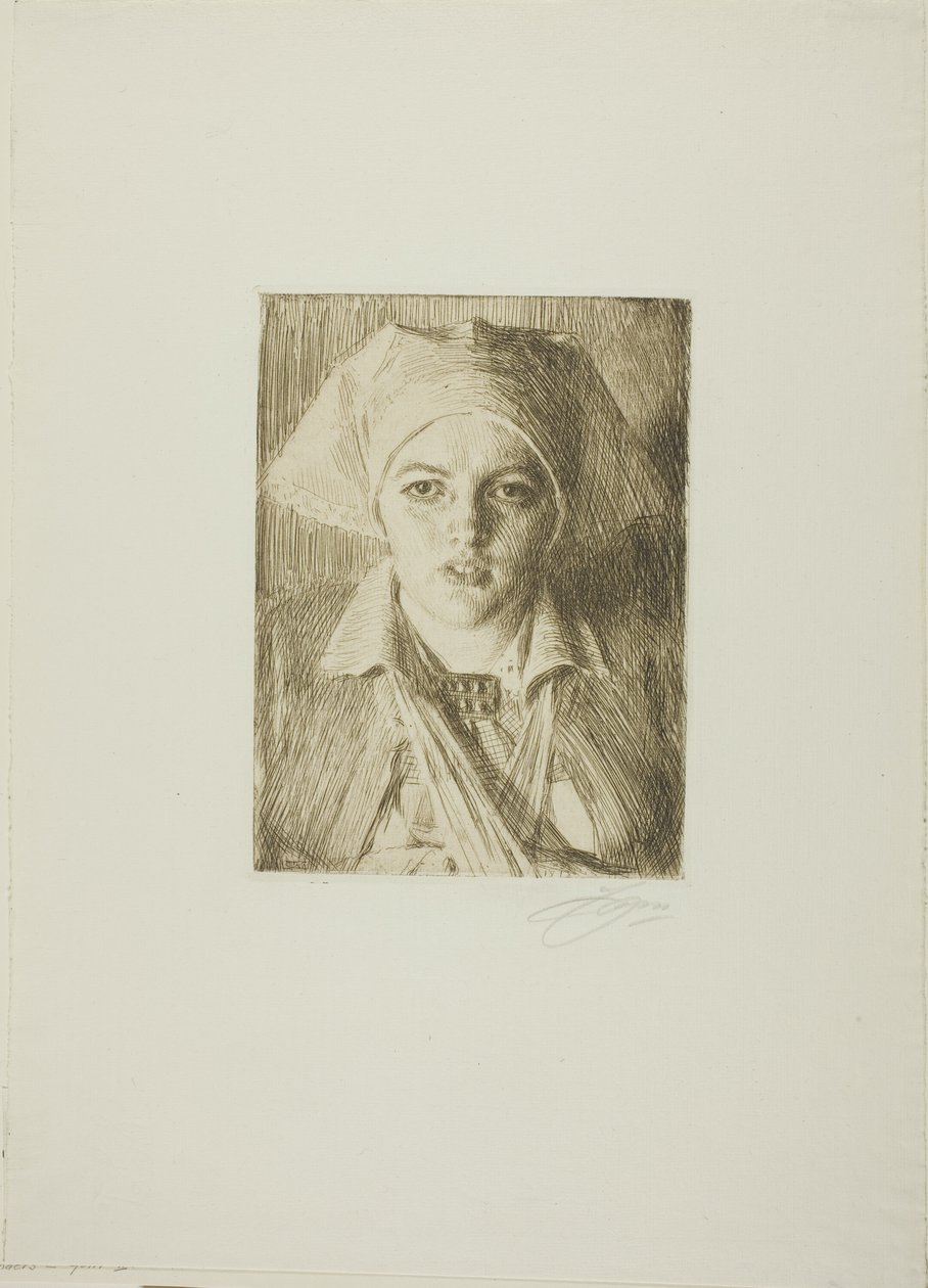 Gulli II door Anders Leonard Zorn