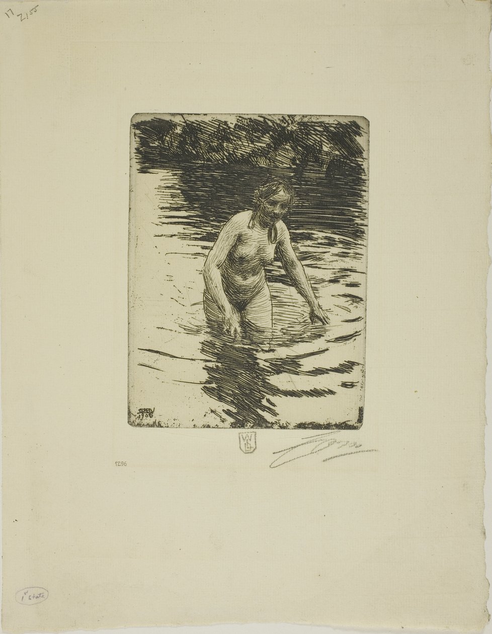 Hemulå II door Anders Leonard Zorn