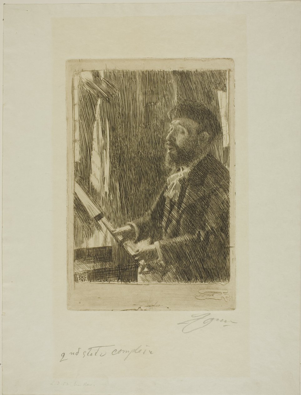 J.B. Faure door Anders Leonard Zorn