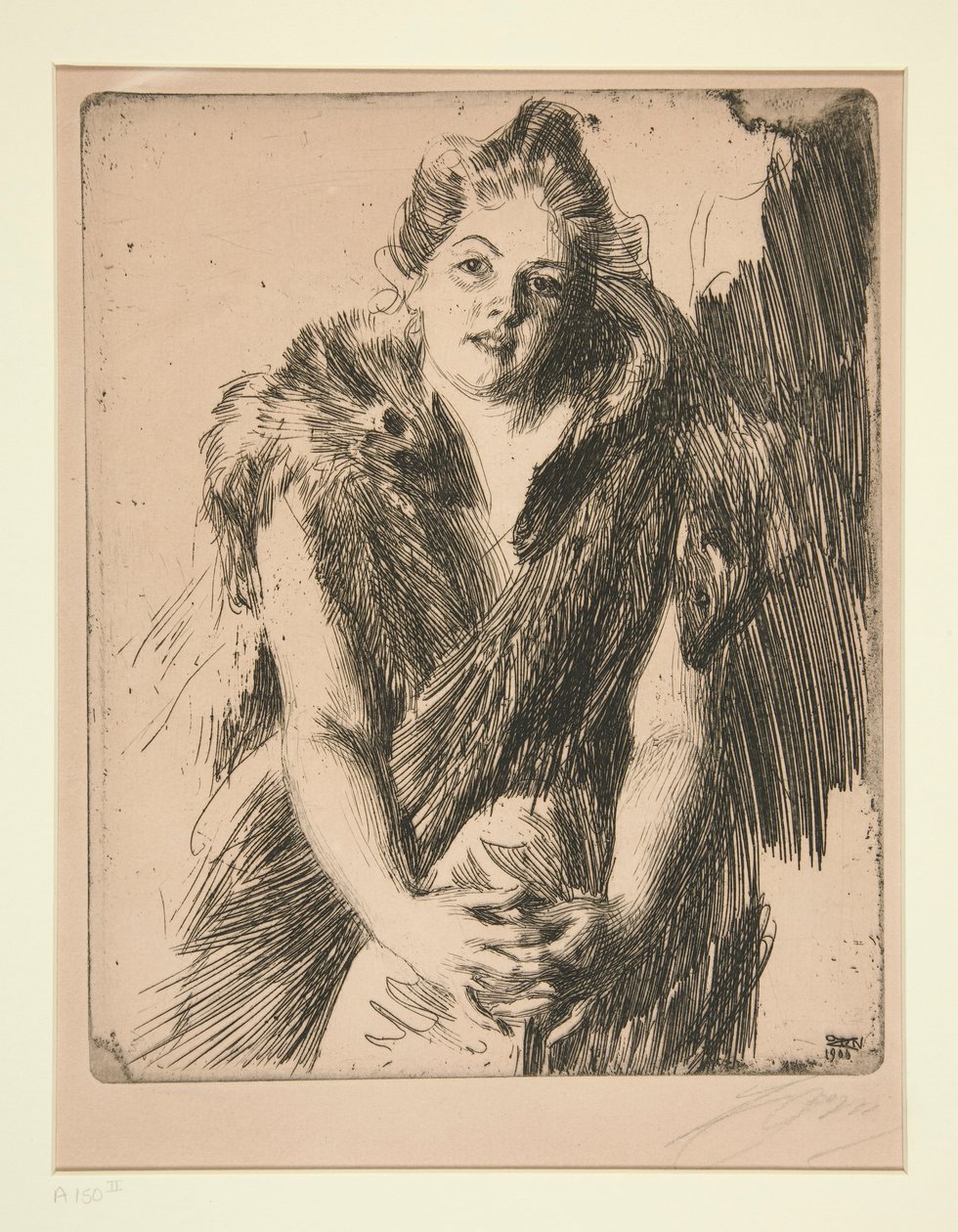 Maja Von Heijne (Monc Ljunglor) door Anders Leonard Zorn