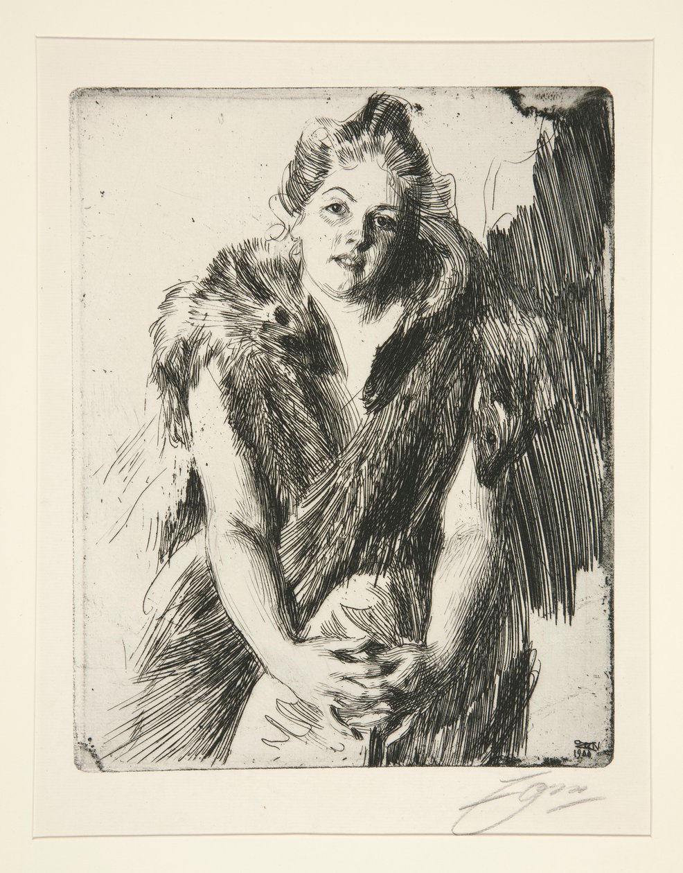 Maja von Heijne door Anders Leonard Zorn
