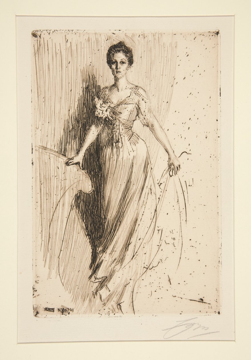 Miss Ludman door Anders Leonard Zorn