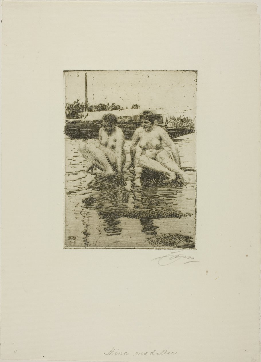 Mijn Modellen door Anders Leonard Zorn
