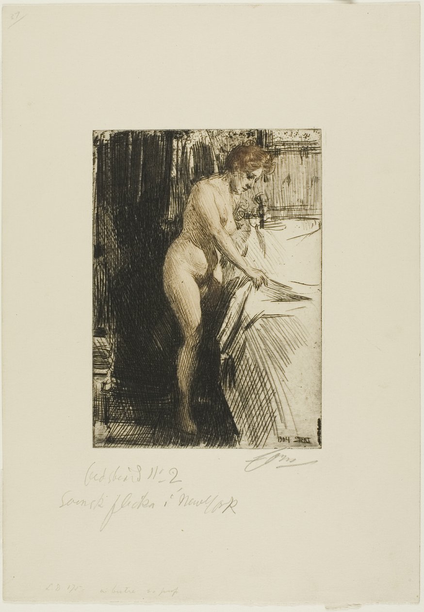 Olandine door Anders Leonard Zorn