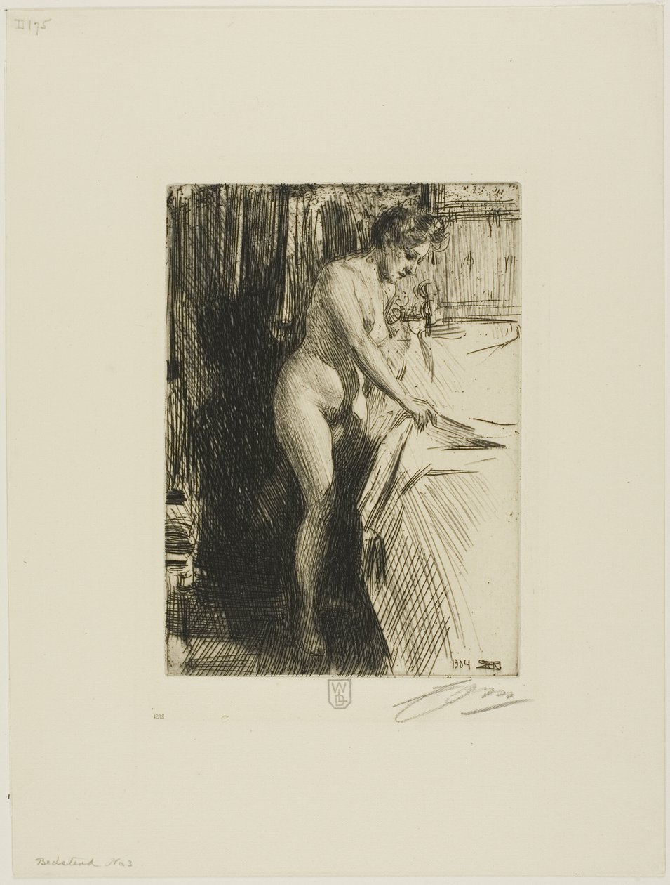 Olandine door Anders Leonard Zorn