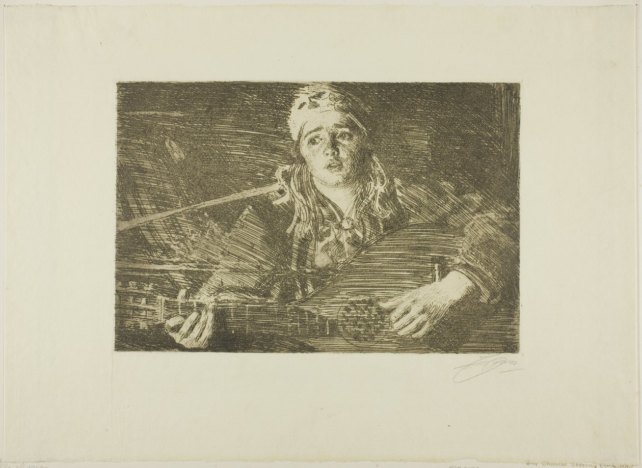 Ols Maria door Anders Leonard Zorn