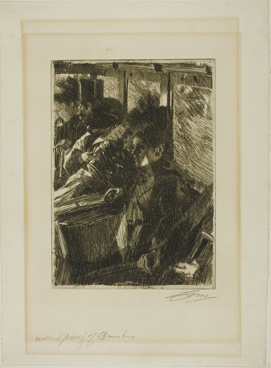 Omnibus door Anders Leonard Zorn