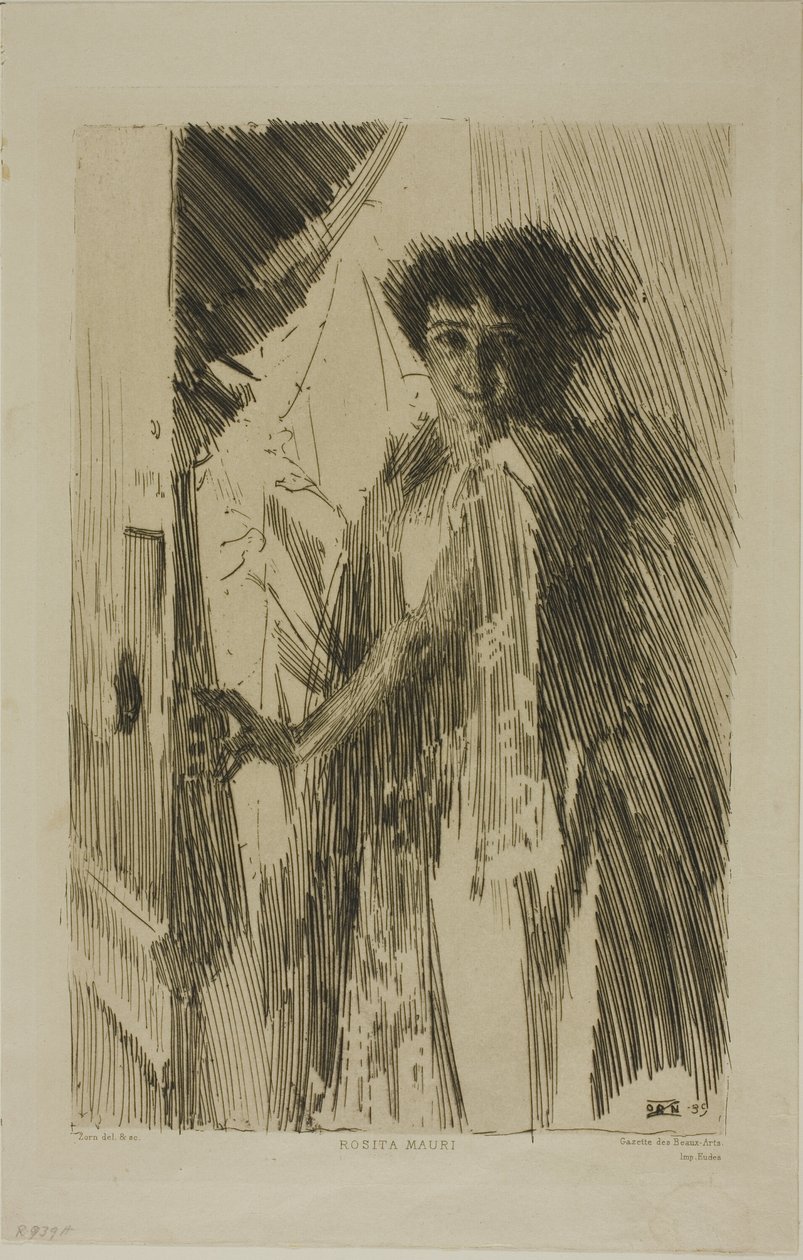 Rosita Mauri door Anders Leonard Zorn