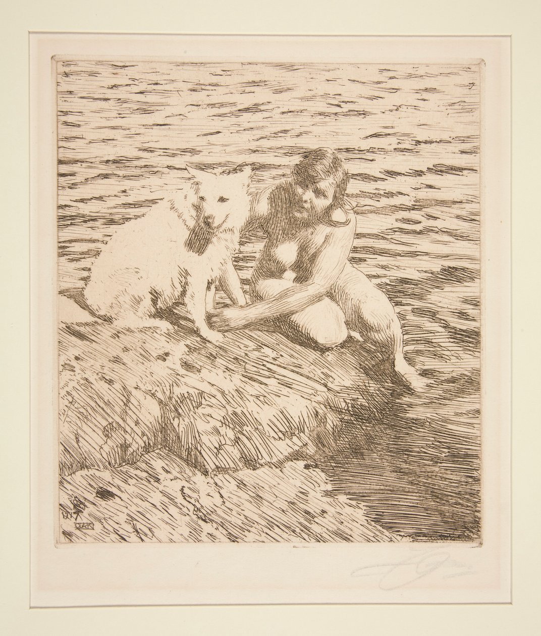 Sappho door Anders Leonard Zorn