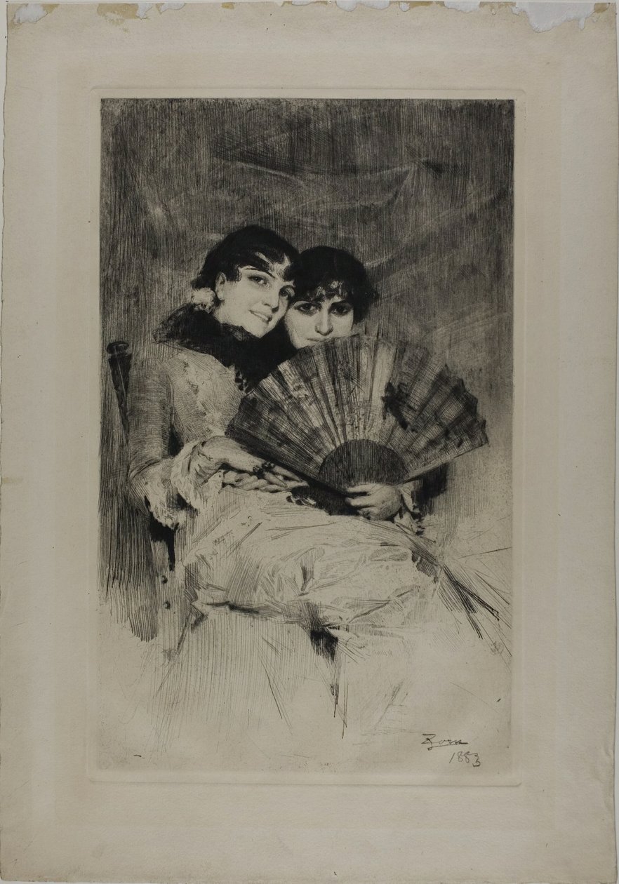 De Neven door Anders Leonard Zorn
