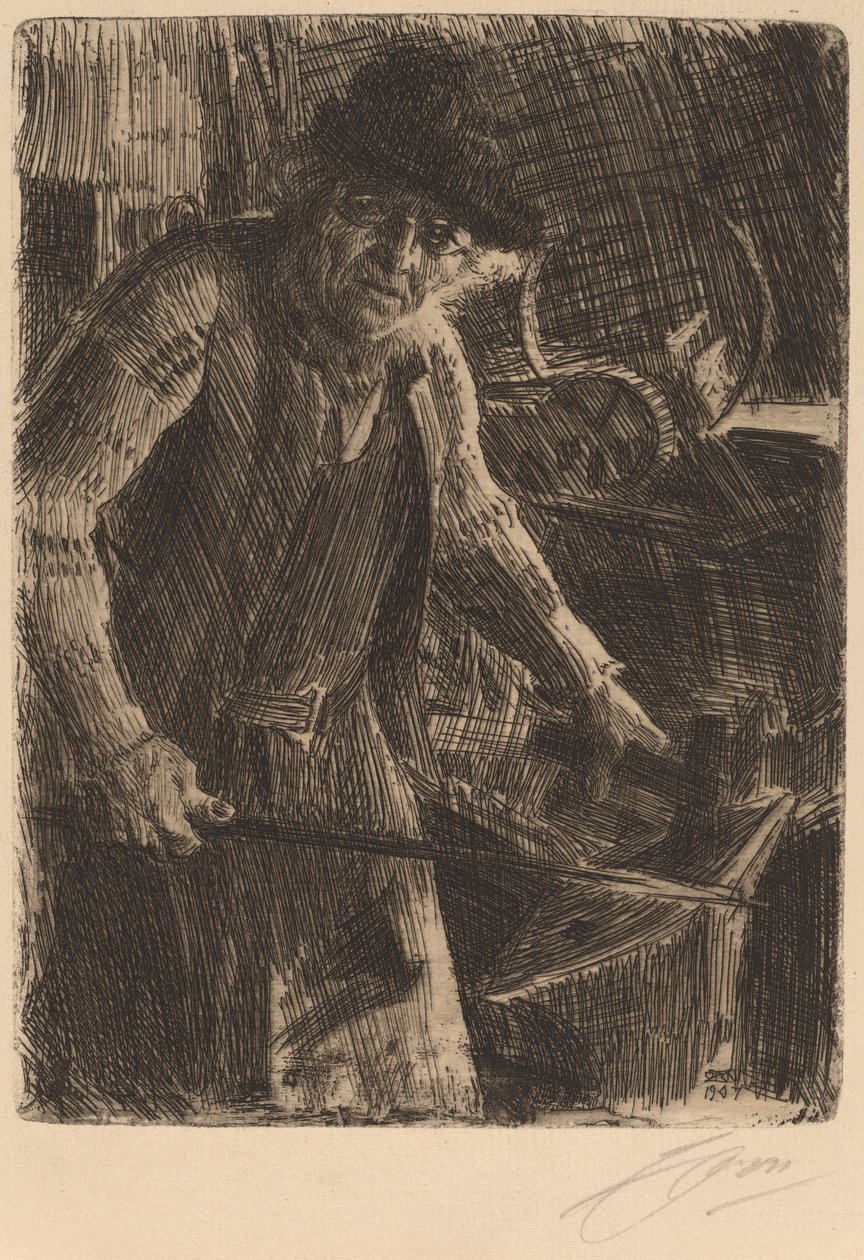 De Meester-Smid door Anders Leonard Zorn