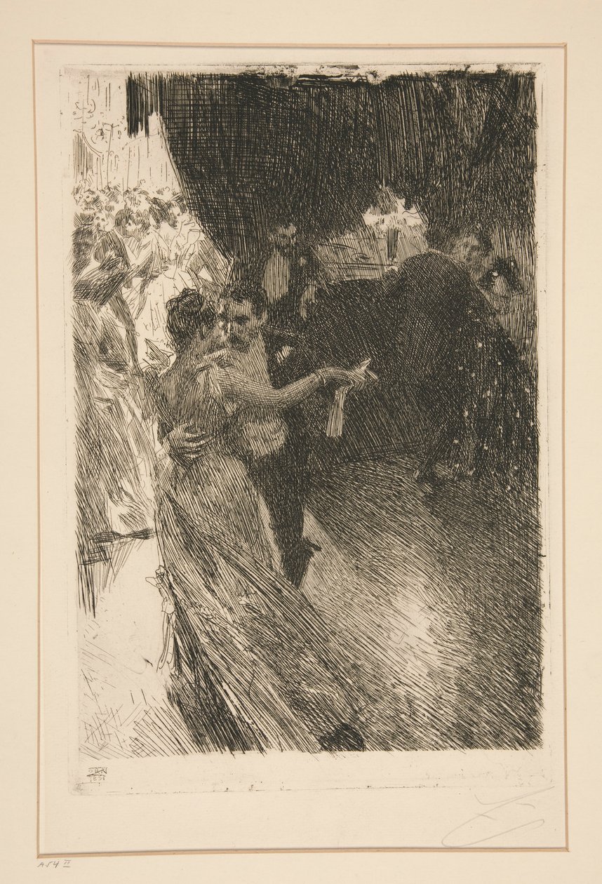 De wals door Anders Leonard Zorn