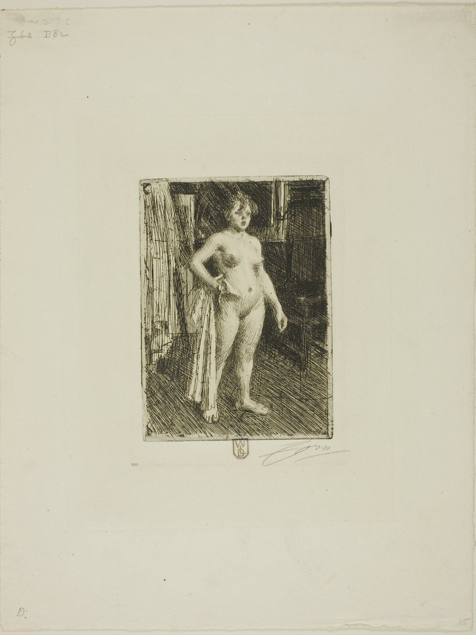 Venus de la Villette door Anders Leonard Zorn