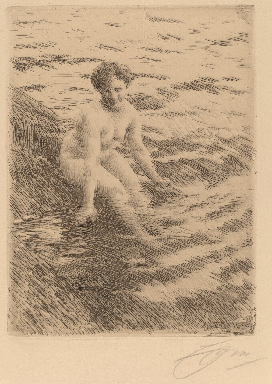 Nat door Anders Leonard Zorn