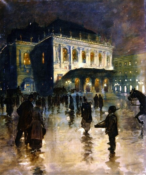 Opera House, Boedapest door Andor Dudits
