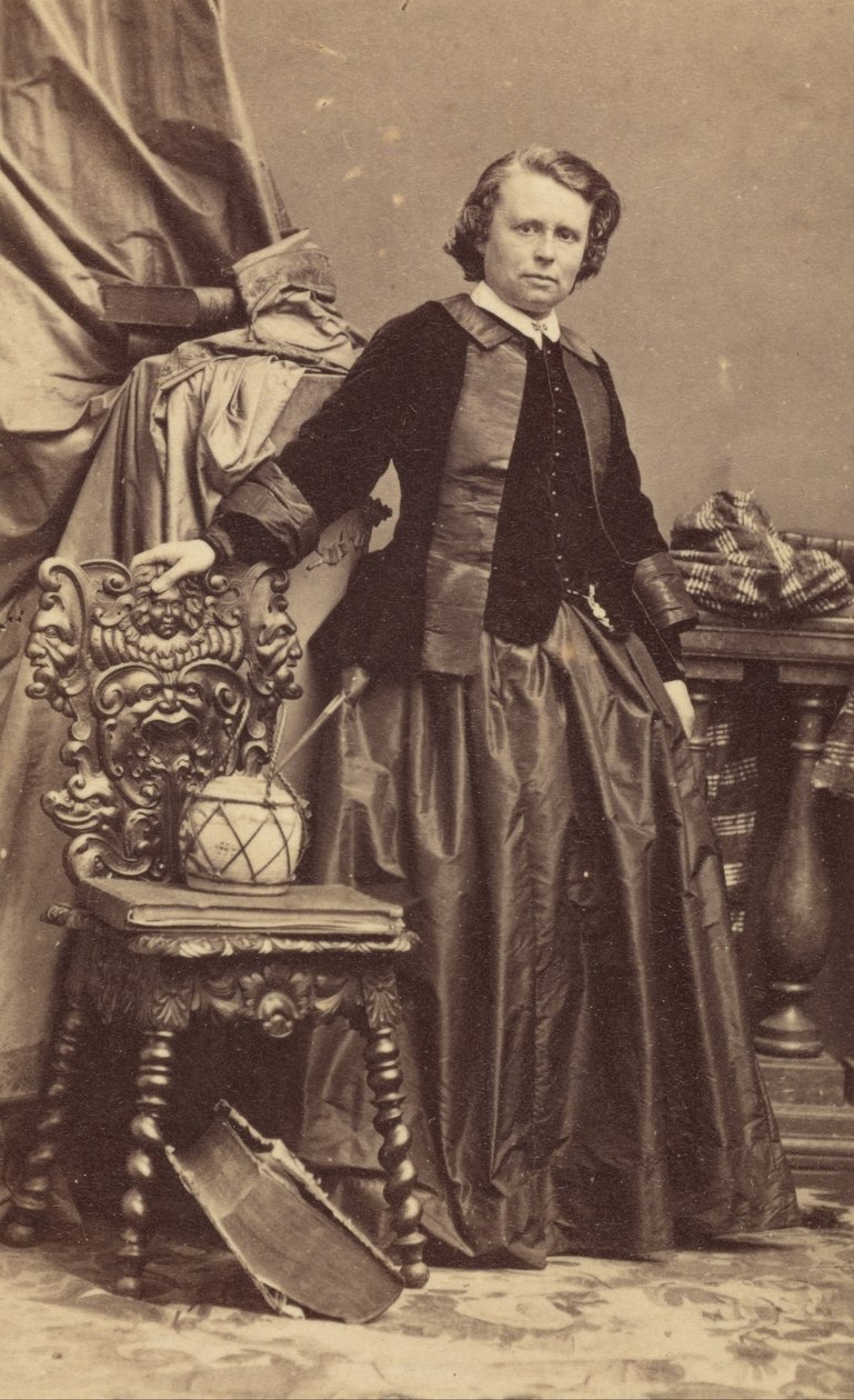 Rosa Bonheur door Andre Adolphe Eugene Disderi