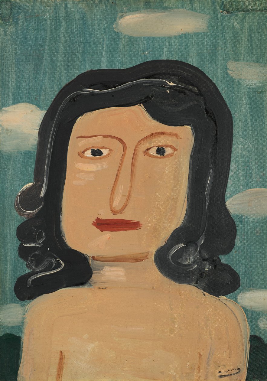 Brunette vrouw door Andre Derain