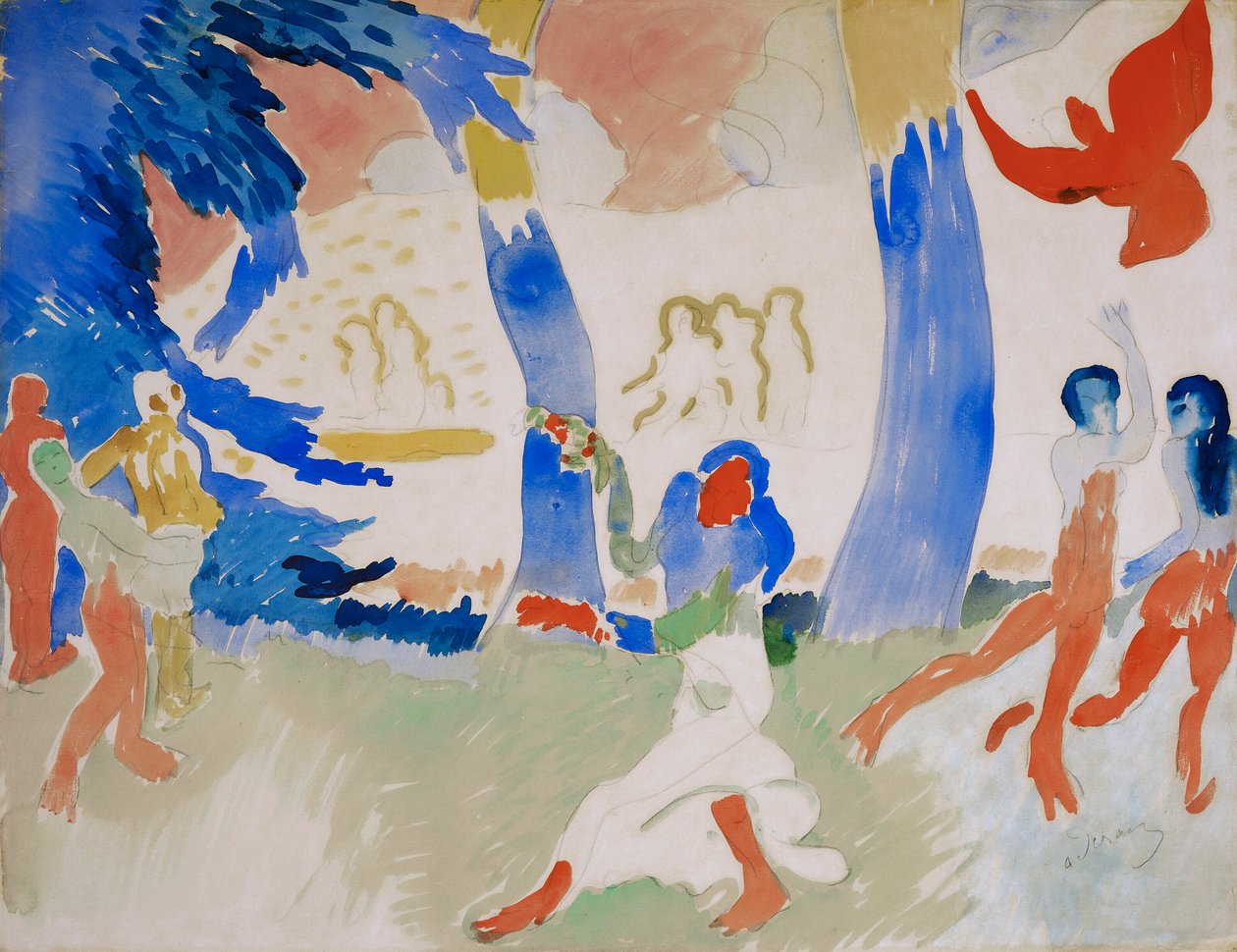 De dans door Andre Derain