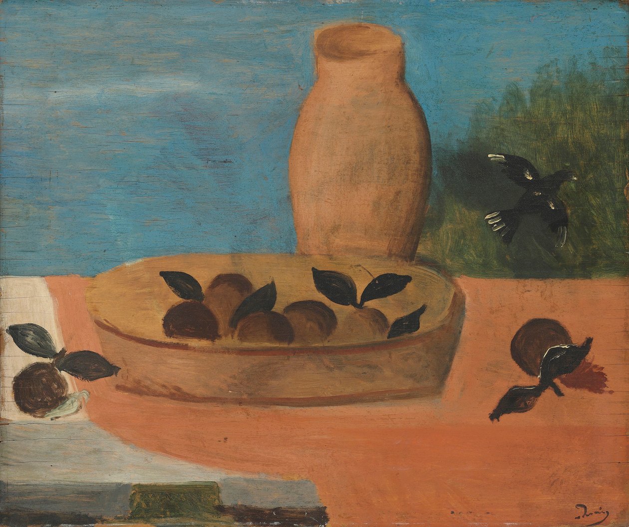 Stilleven met fruit door Andre Derain