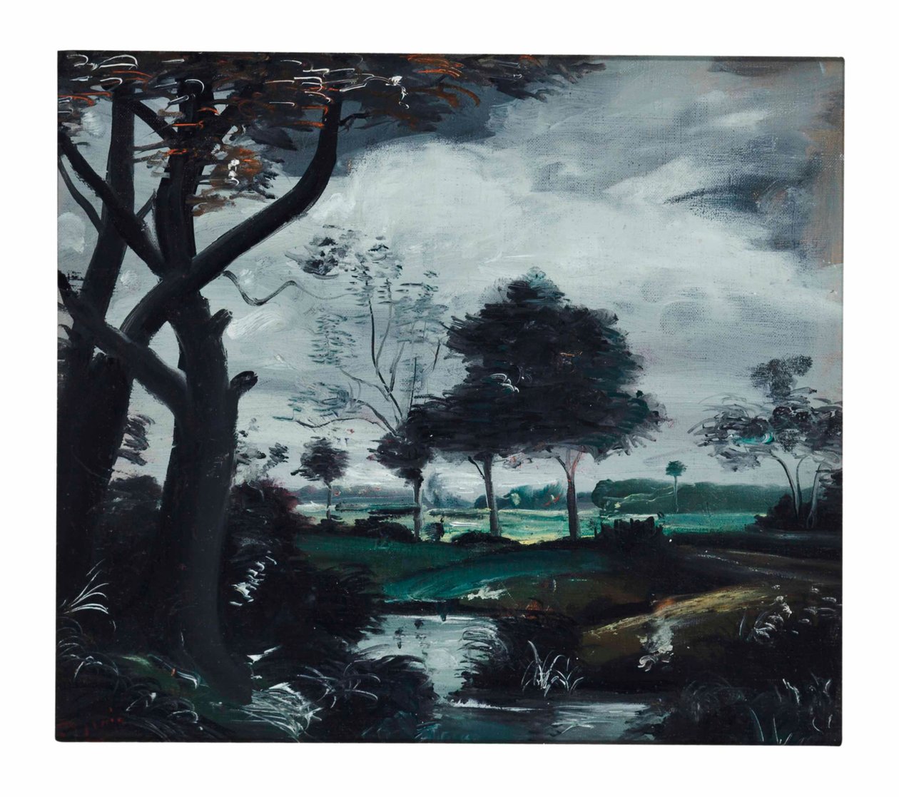 Landschap door Andre Derain
