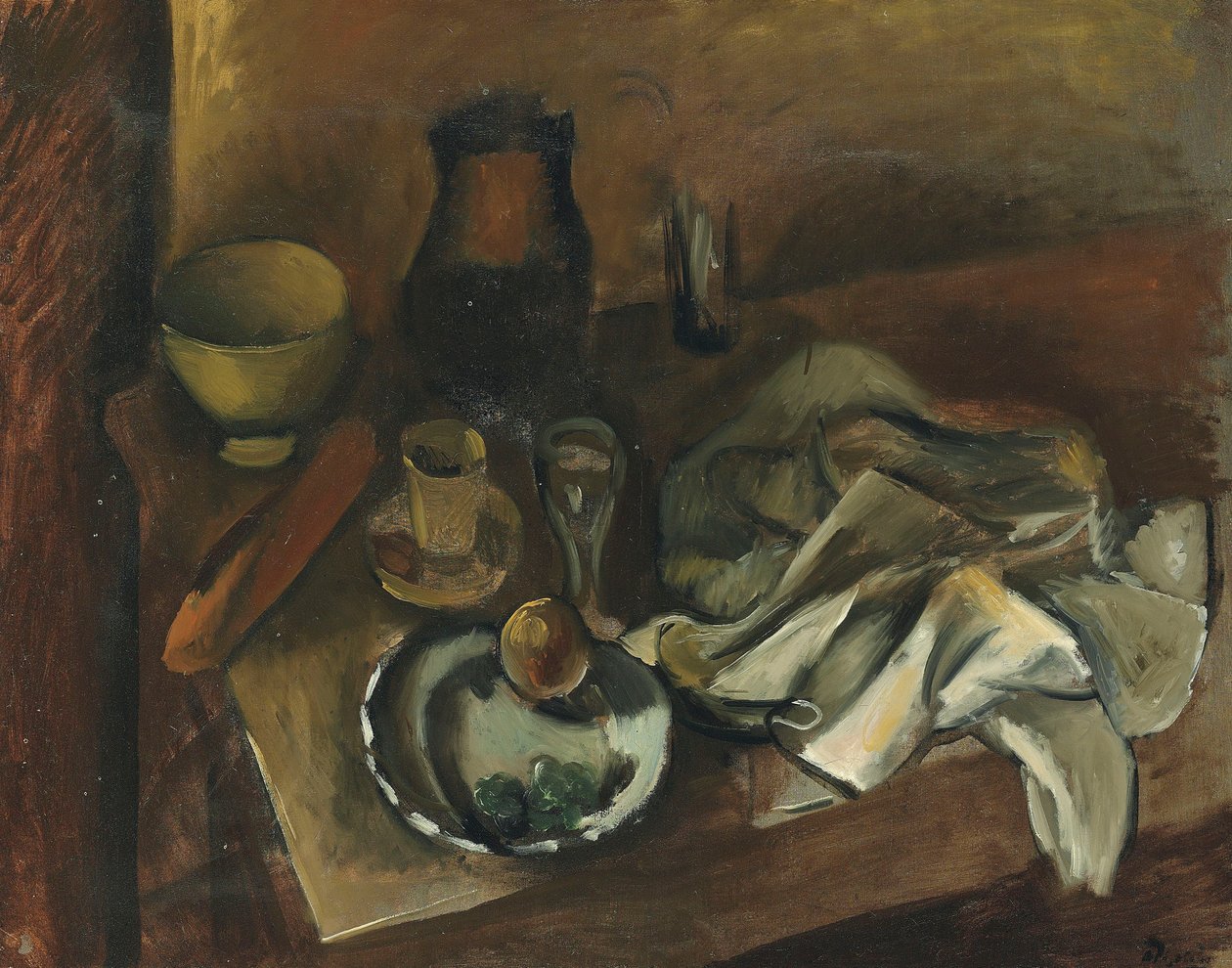 Tafel garnituur door Andre Derain
