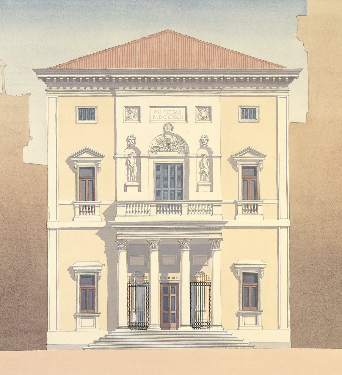 Teatro la Fenice, Venetië door Andras Kaldor