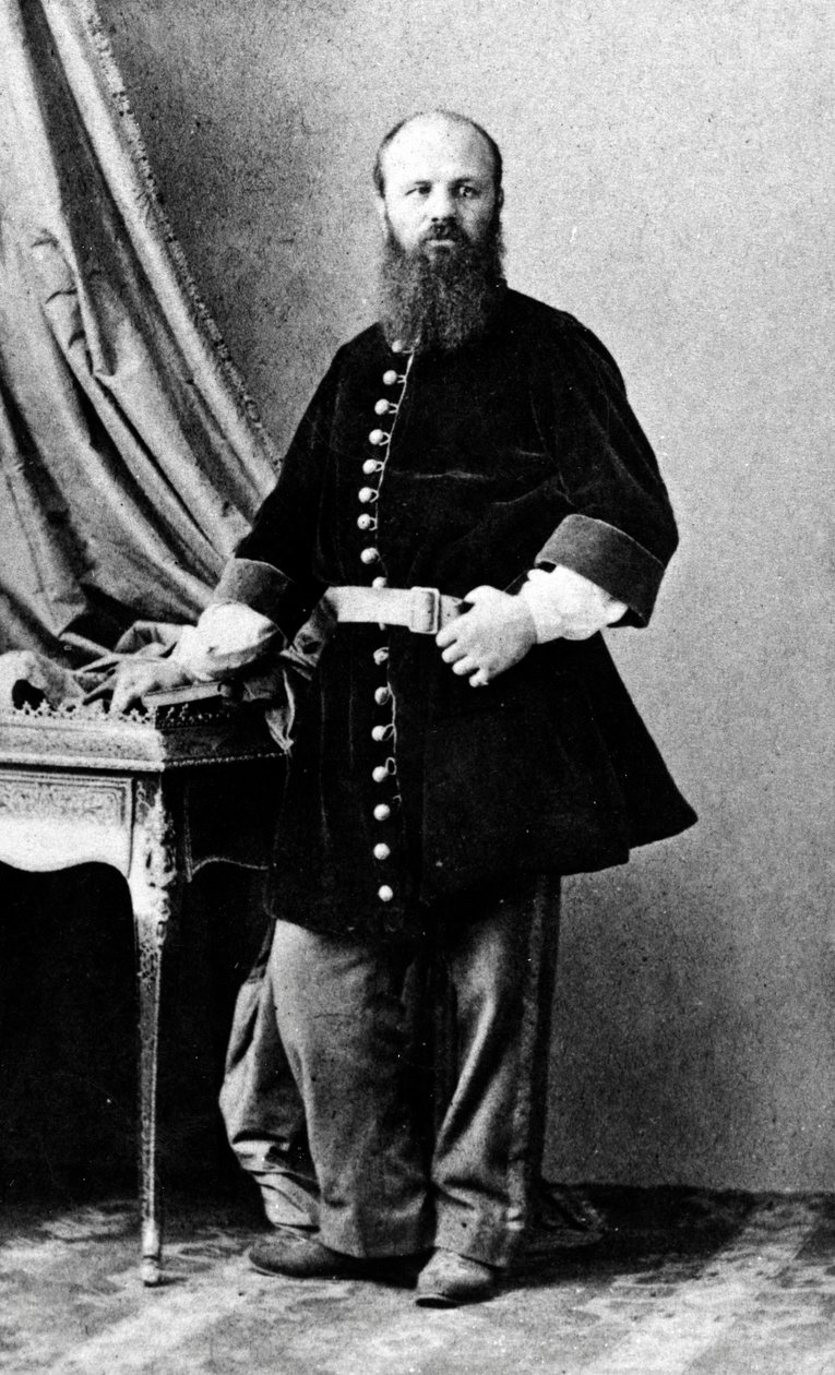 Disdéri zelfportret, ca.1860 door Andre Adolphe Eugene Disderi