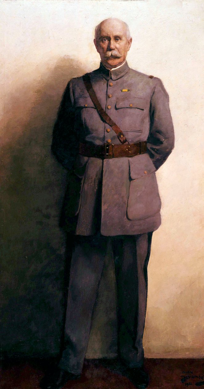 Franse maarschalk Philippe Pétain, 1932 door Andre Devambez