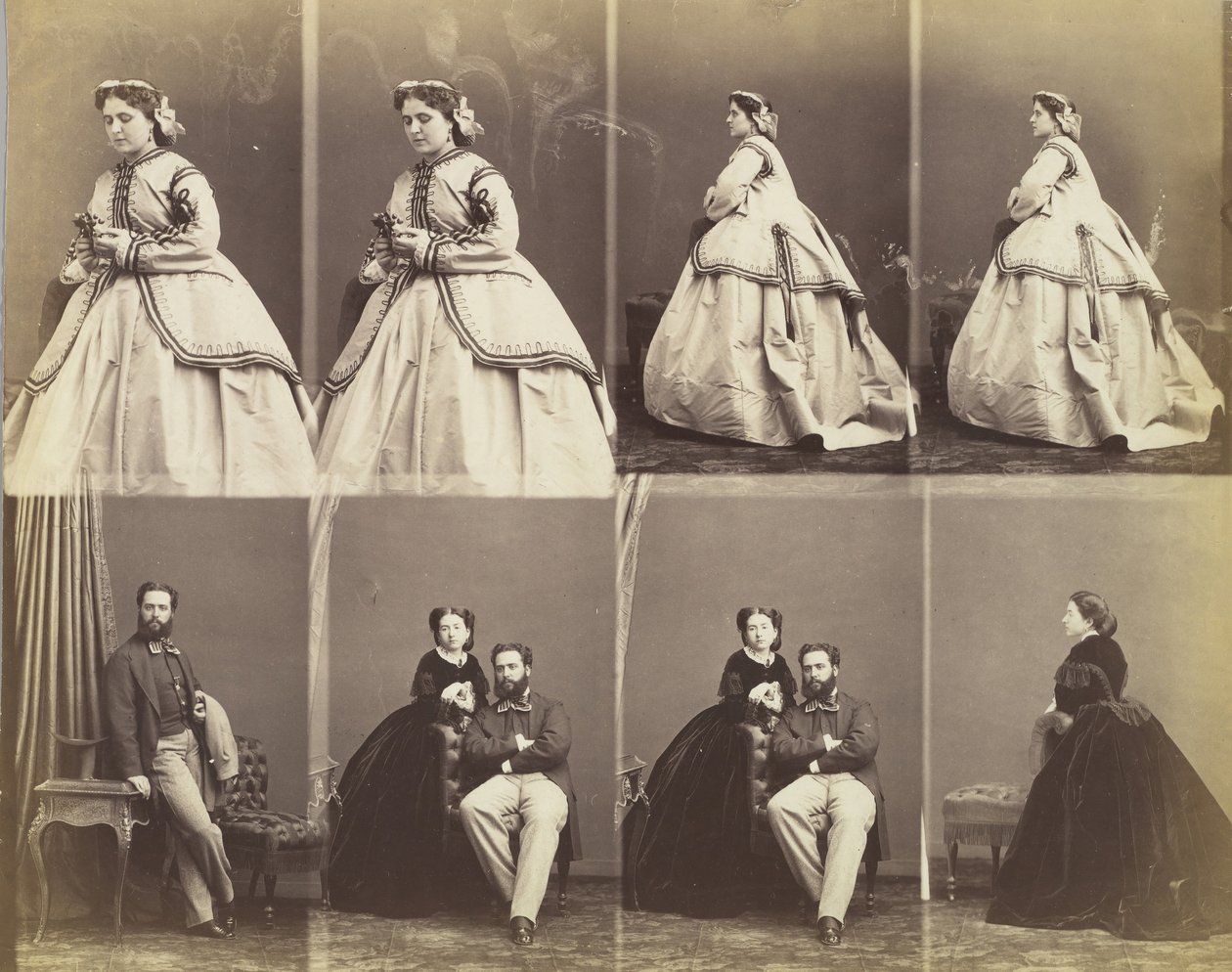 Héloise, 1863 door Andre Adolphe Eugene Disderi