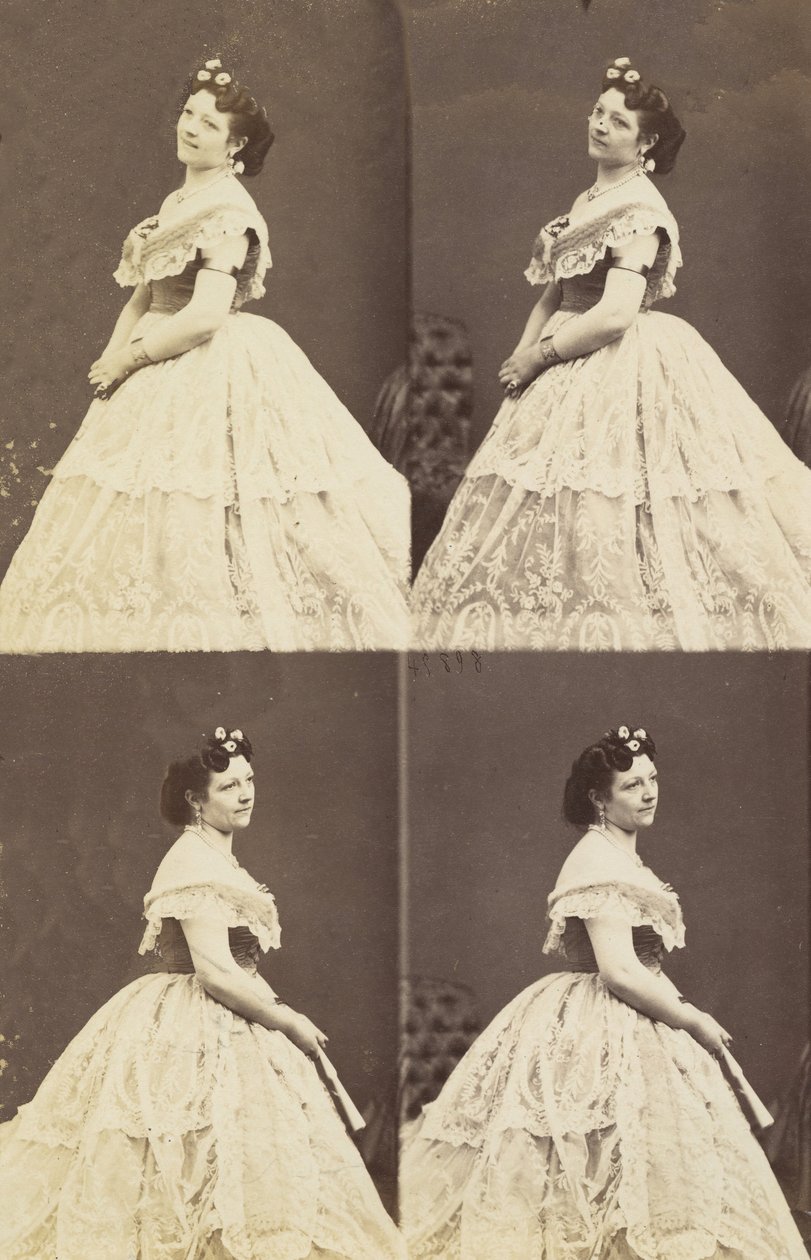 Honoune Keller door Andre Adolphe Eugene Disderi