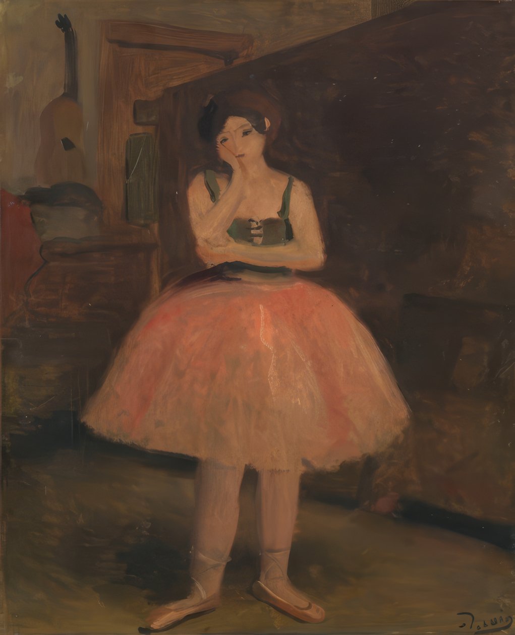 Balletdanser door Andre Derain
