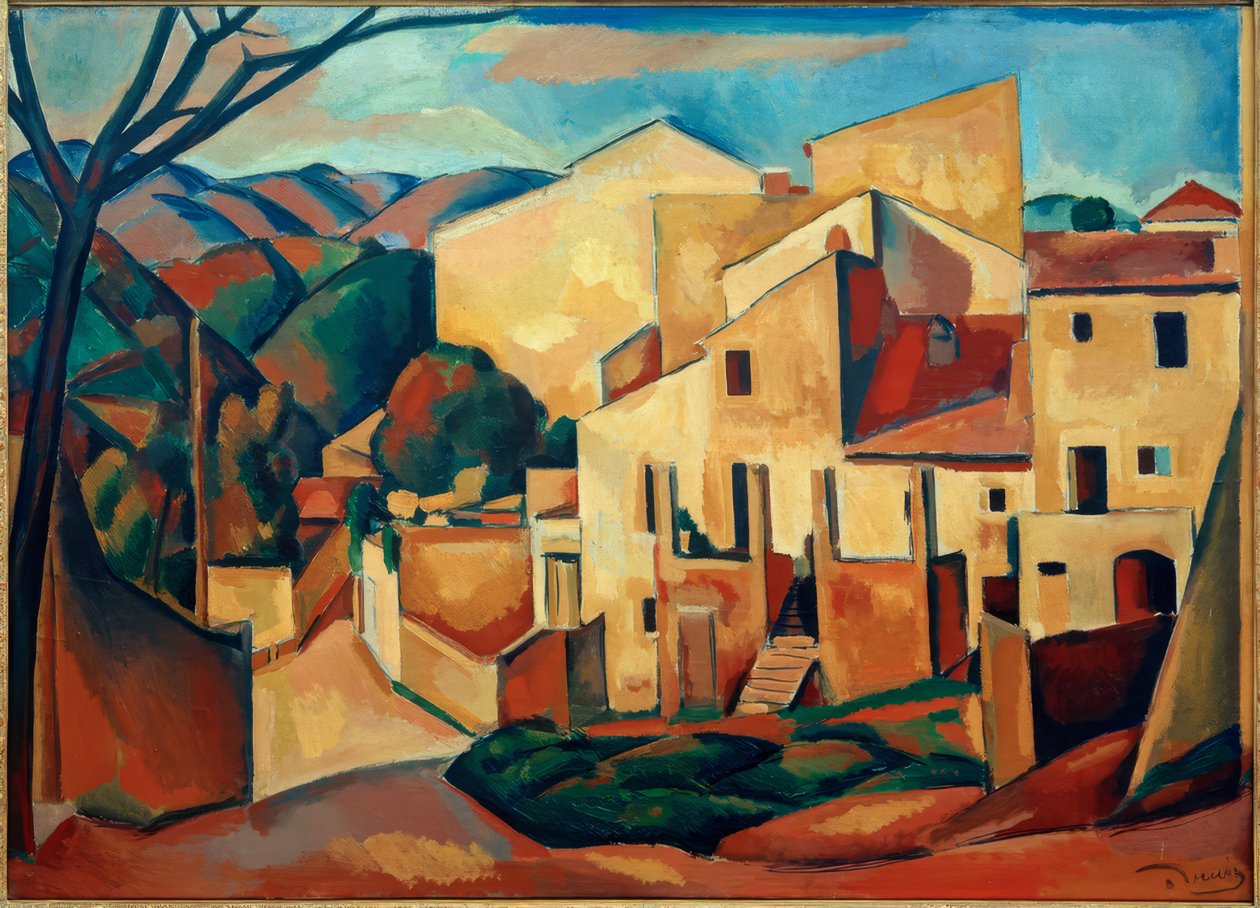 Cagnes door Andre Derain