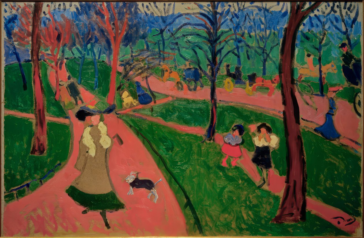 Hyde Park door Andre Derain