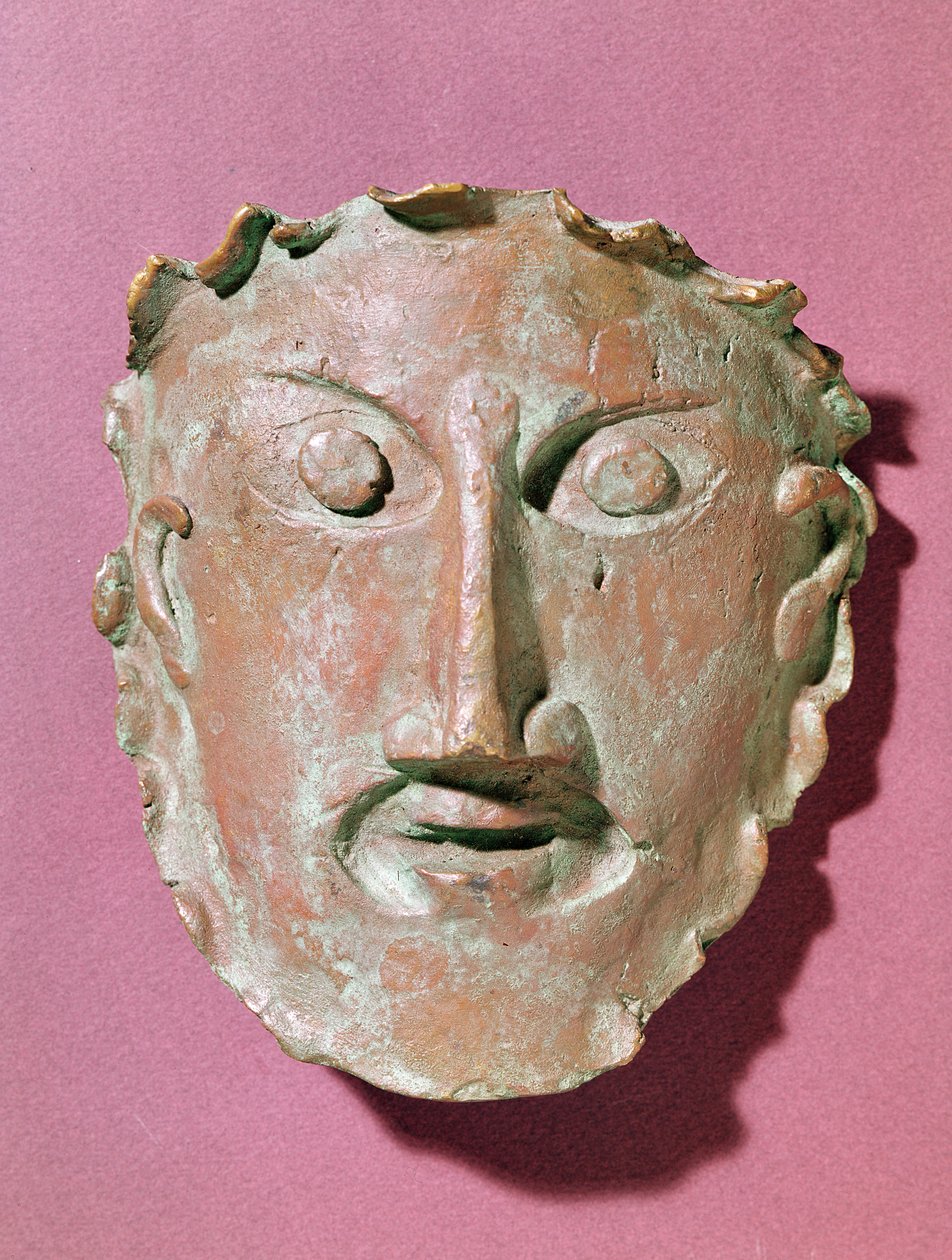 Masker (brons) door Andre Derain