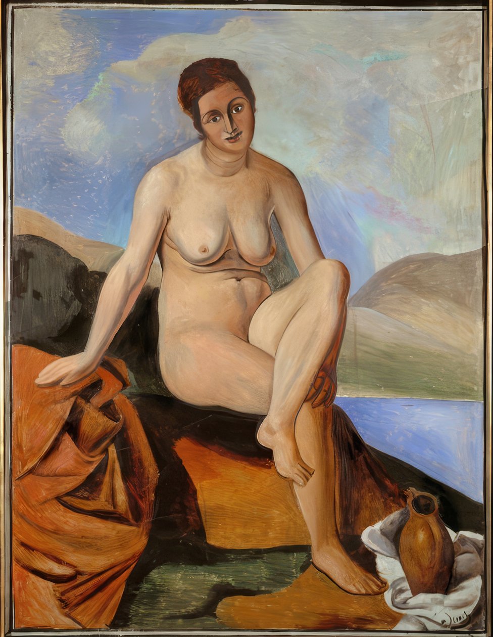 Naakt met kruik door Andre Derain