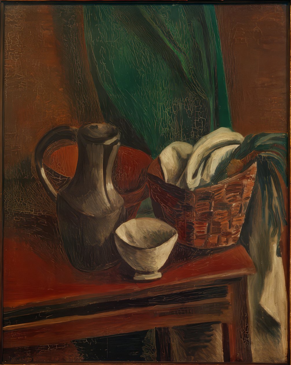 Stilleven met kan door Andre Derain