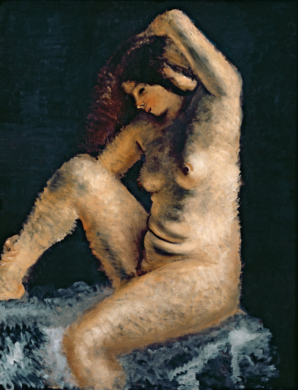 Het knappe model door Andre Derain