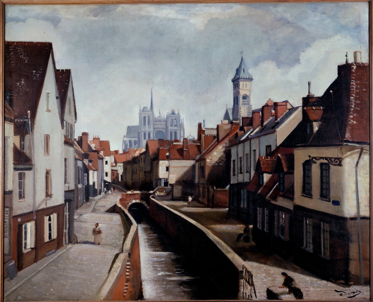 Uitzicht op Amiens door Andre Derain