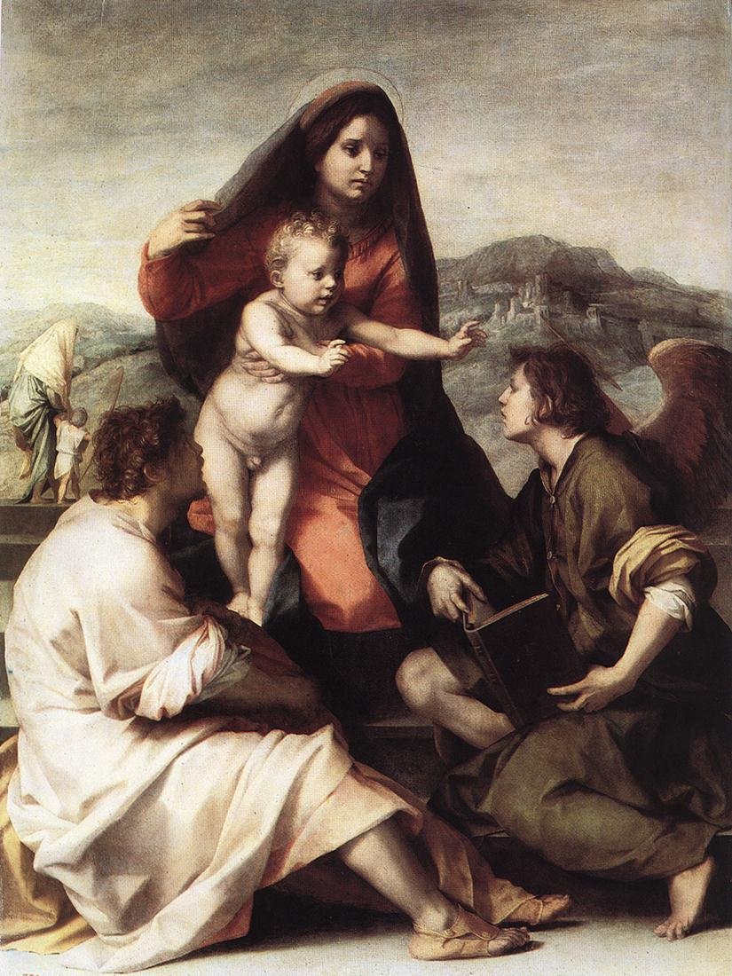 Madonna della Scala door Andrea del Sarto