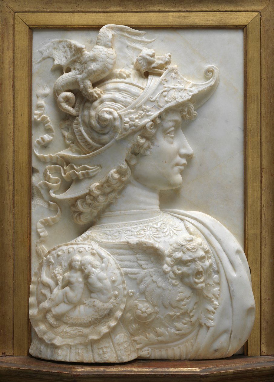 Alexander de Grote, c.1483-1485 (marmer) door Andrea del Verrocchio