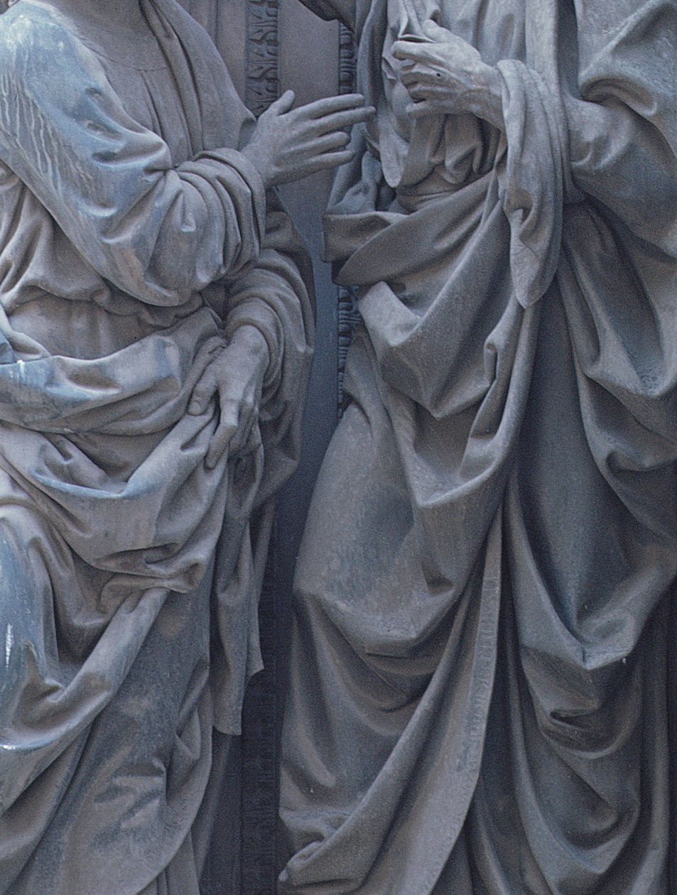De Ongeloof van Sint Thomas (detail) door Andrea del Verrocchio