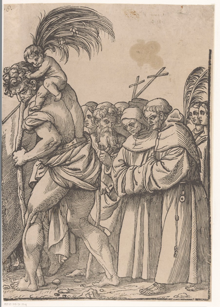 Triomf van Christus (achtste deel) door Andrea Andreani